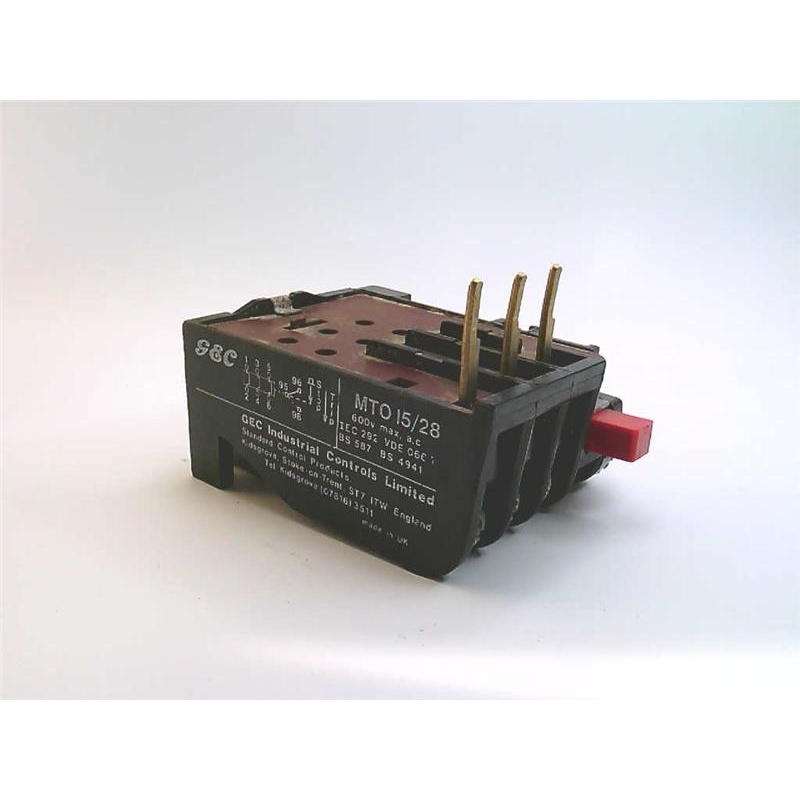 Изображение товара: GEC INDUSTRIAL MTO15/28-15A