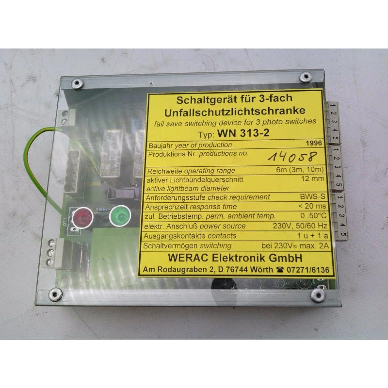 Изображение товара: WERAC ELEKTRONIK WN 313-2