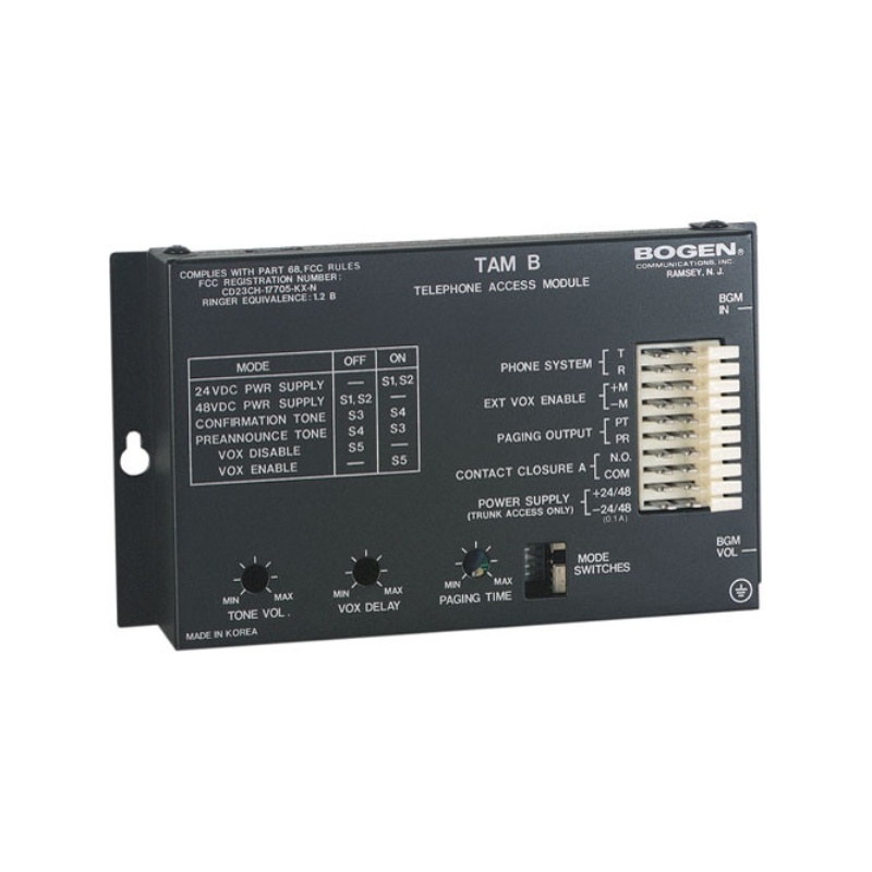 Изображение товара: BOGEN COMMUNICATION TAM-B