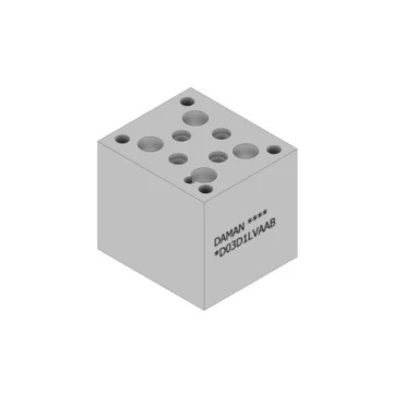 Алюминиевый адаптер клапана AD03D1LVAAB