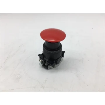 Аварийный операторский переключатель красный 3-1437614-8
