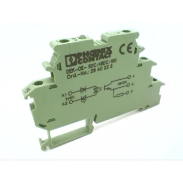 Входной полупроводниковый клеммный блок DEK-OE- 5DC/ 48DC/100