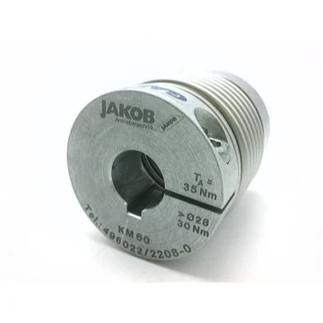 KM-60:D1=22MM/K6MM-D2=1.25IN/K1/4IN