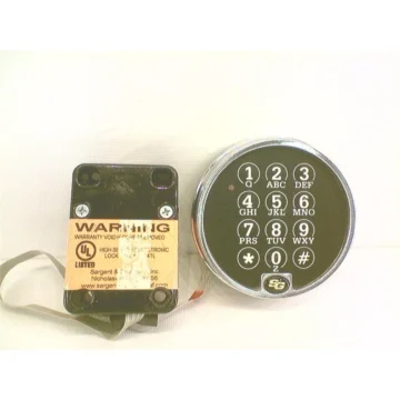 Замок с двухбатарейной клавиатурой 6120-508