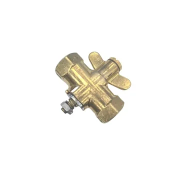 Газовый запорный кран 1808-01